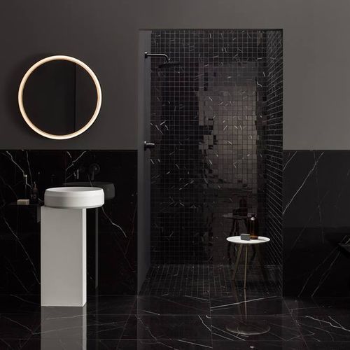 Carrelage en grès cérame - MARQUINA NERO - LEA CERAMICHE - finition naturelle / brillant / d'intérieur