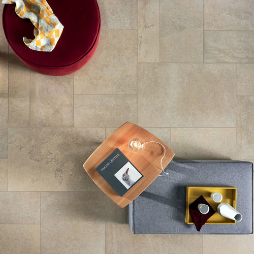 Carrelage en grès cérame - CLIFFSTONE : BEIGE MADEIRA - LEA CERAMICHE - poli / finition naturelle / structure