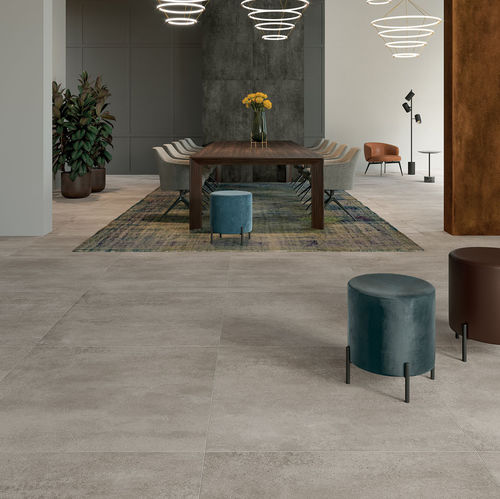 Carrelage en grès cérame - CONCRETO : LIGHT - LEA CERAMICHE - finition naturelle / d'intérieur / d'extérieur