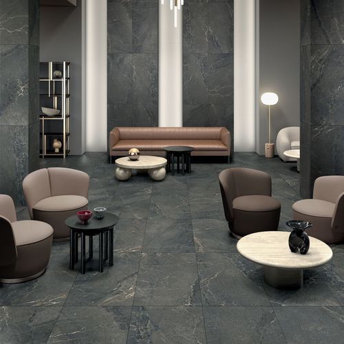 Carrelage en grès cérame - DARK - LEA CERAMICHE - en céramique / en marbre / finition naturelle