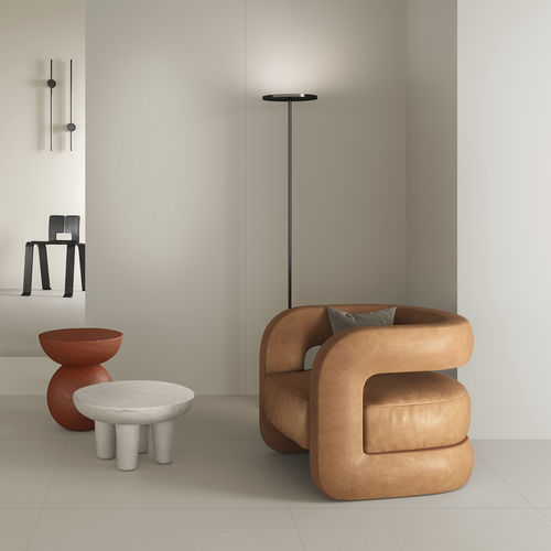 Carrelage en grès cérame - EXTRA WHITE - LEA CERAMICHE - poli / laminé / d'intérieur