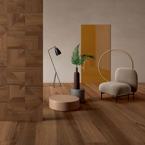 Carrelage en grès cérame - WALNUT TOBACCO - LEA CERAMICHE - finition naturelle / d'intérieur / mural