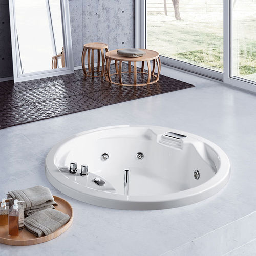 Baignoire ronde - LIS 150-151 - GLASS 1989 - pour habitat / en acrylique / contemporaine