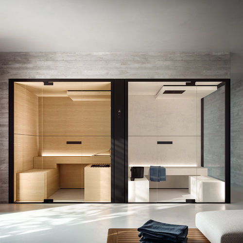 Sauna hammam - CHILLOUT - 01 - GLASS 1989 - résidentiel / professionnel / en bois