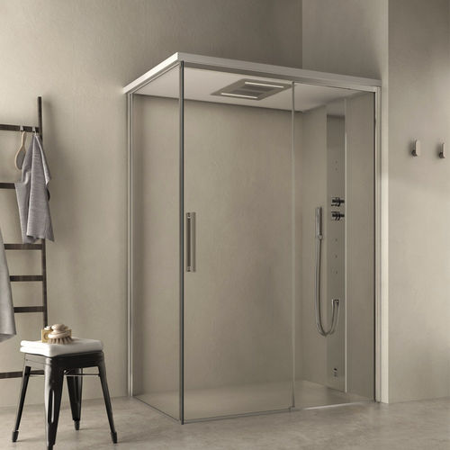 Douche multifonction - MIMESI - GLASS 1989 - à vapeur / en verre / en verre trempé