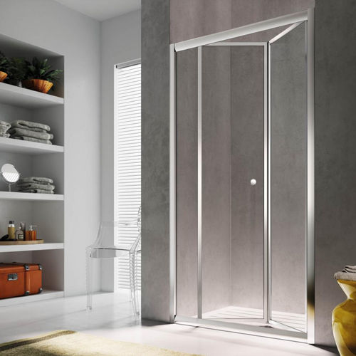Cabine de douche en verre trempé - ISY IJ - GLASS 1989 - pliante / en niche / résidentielle