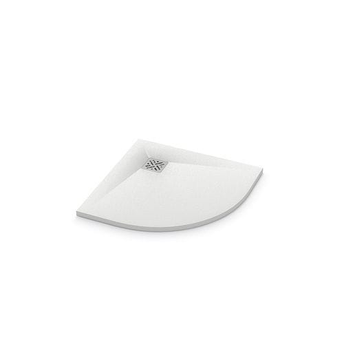 Bac à douche d'angle - DUNE - GLASS 1989 - rectangulaire / carré / surélevé