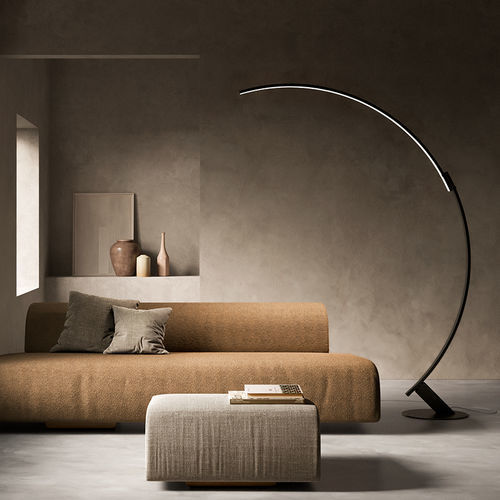 Lampe sur pied - KYUDO - Kundalini - en aluminium extrudé / contemporaine / d'intérieur