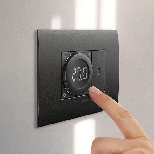 Thermostat électronique - 2M - VIMAR - programmable / pour climatisation / encastrable au mur