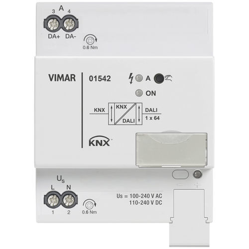Module d'interface passerelle - DALI - VIMAR - KNX / IP