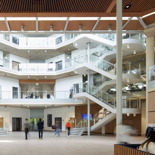 Downlight en saillie - ATRIUM DOPPELFOKUS - ERCO Leuchten - à LED / cylindrique / pour établissement public