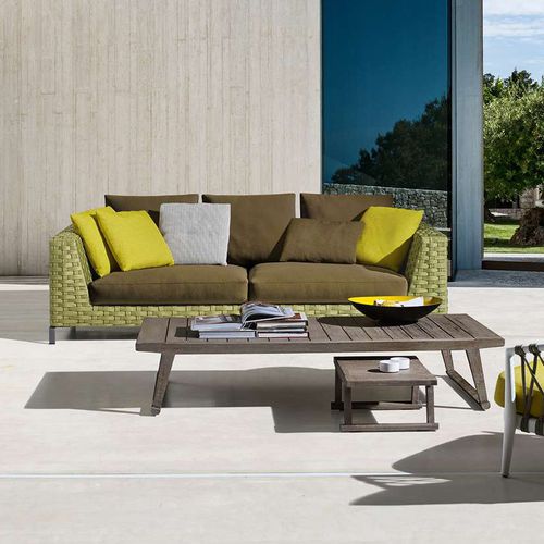 Canapé modulable - Ray - B&B Italia - contemporain / de jardin / en tissu