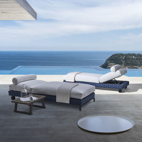 Bain de soleil contemporain - Ray - B&B Italia - en tissu / en aluminium peint / en polyéthylène