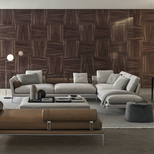 Canapé modulable - B&amp;B Atoll - B&B Italia - contemporain / en tissu / en cuir