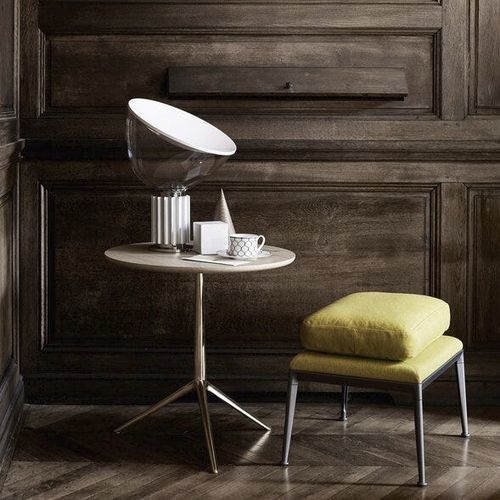 Guéridon contemporain - Cozy - B&B Italia - en chêne / en MDF / en placage de bois
