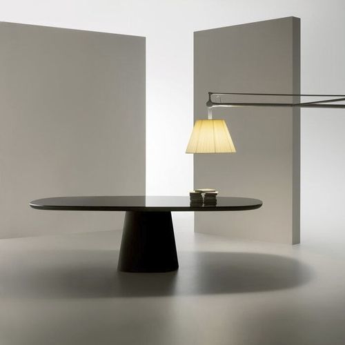 Table contemporaine - Allure O' - B&B Italia - en bois / en verre / en marbre