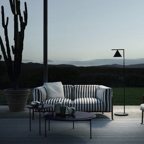 Canapé contemporain - Borea - B&B Italia - de jardin / en tissu / avec accoudoirs