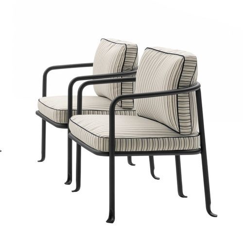 Chaise contemporaine - Borea - B&B Italia - d'intérieur / en tissu / en aluminium