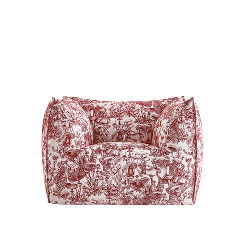 Fauteuil contemporain - Le Bambole x Stella McCartney - B&B Italia - en tissu / en polyéthylène / multicolore