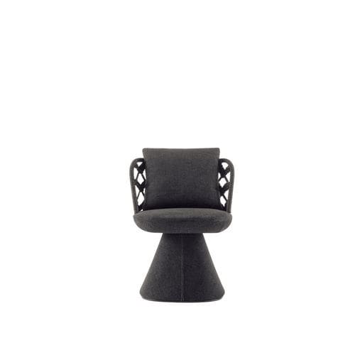 Chaise contemporaine - Flair O' Couture - B&B Italia - d'intérieur / en tissu / avec piètement en tissu
