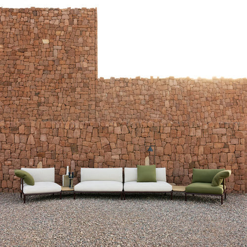 Canapé modulable - Nooch - B&B Italia - contemporain / de jardin / en tissu