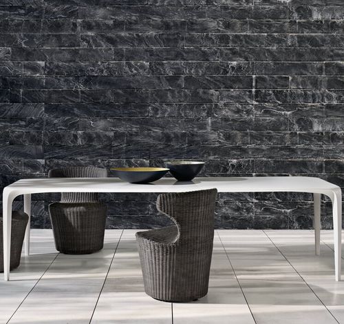Table contemporaine - Link - B&B Italia - en CristalPlant® / avec piètement en aluminium / avec piètement en cristal