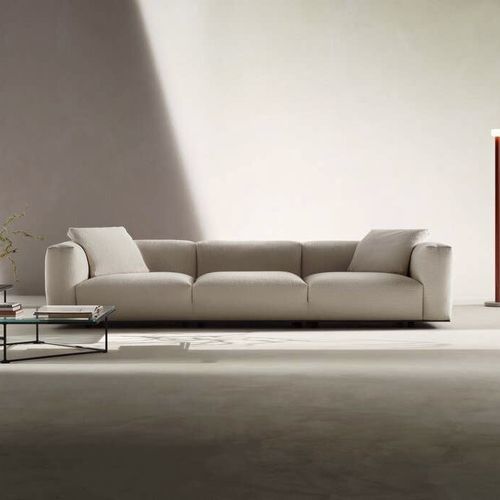 Canapé modulable - Dambodue - B&B Italia - contemporain / en tissu / en cuir