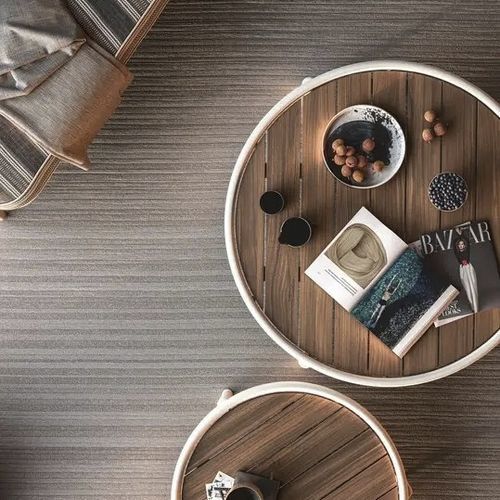 Table basse contemporaine - ERICA - B&B Italia - en fonte d'aluminium / en bronze / en teck