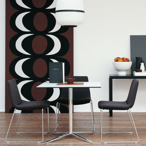 Chaise contemporaine - Cosmos - B&B Italia - d'intérieur / en tissu / en cuir