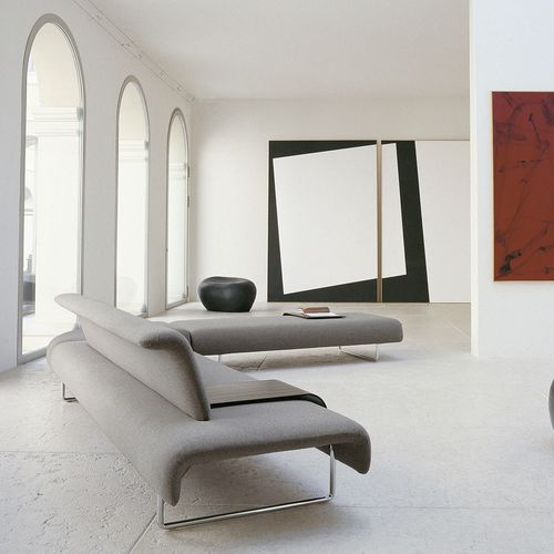 Banquette modulable - Cloud - B&B Italia - contemporaine / en tissu / en cuir