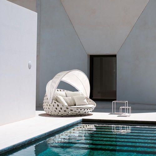 Canapé rond - Canasta - B&B Italia - contemporain / d'extérieur / en tissu