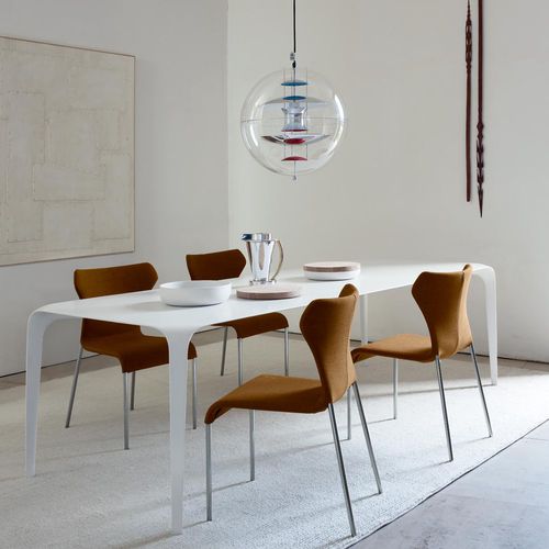 Chaise contemporaine - PAPILIO - B&B Italia - d'intérieur / en tissu / en cuir