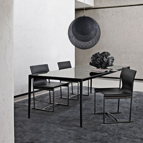 Table contemporaine - Mirto - B&B Italia - en MDF / en verre / en marbre