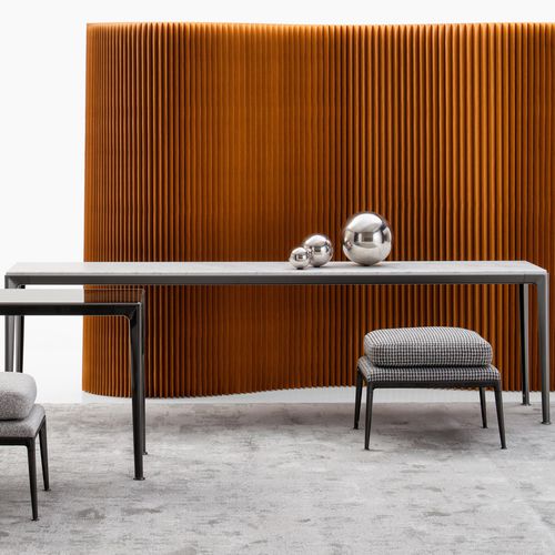 Console contemporaine - Mirto - B&B Italia - en MDF / en verre / en marbre