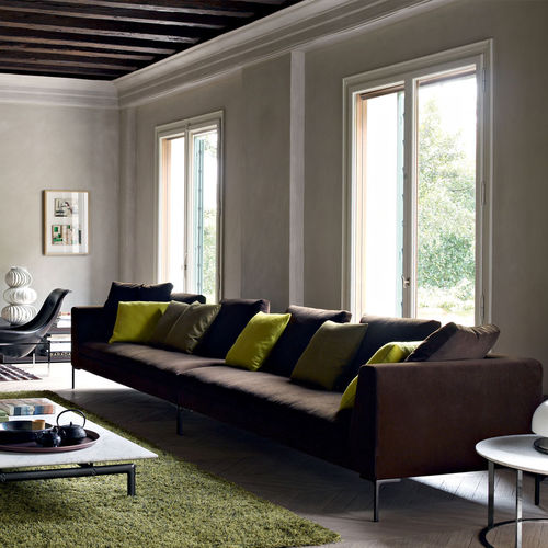 Canapé modulable - Charles - B&B Italia - contemporain / en tissu / en cuir