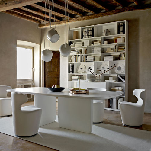 Chaise contemporaine - Mini Papilio - B&B Italia - d'extérieur / d'intérieur / en tissu