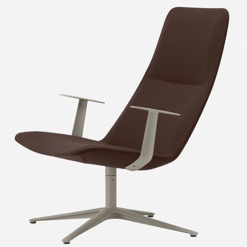 Fauteuil de bureau contemporain - SLIM / 818 - ALIAS - en tissu / en cuir / en simili cuir