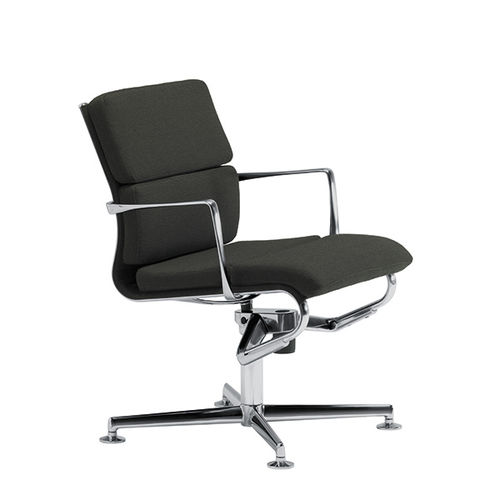 Chaise de bureau contemporaine - MEETINGFRAME LOUNGE 52 SOFT / 469 - ALIAS - d'intérieur / en tissu / en cuir