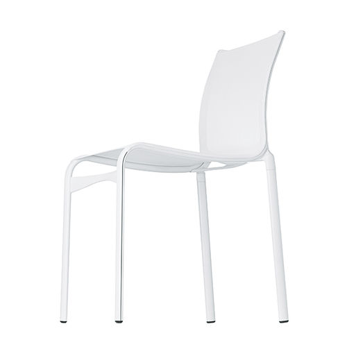 Chaise contemporaine - HIGHFRAME 40 / 416_O - ALIAS - d'extérieur / en résille / avec piètement en fonte d'aluminium