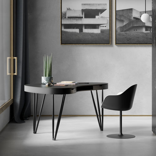 Bureau sur pied - PLETTRO / W01 - ALIAS - contemporain / en placage de bois / en contreplaqué