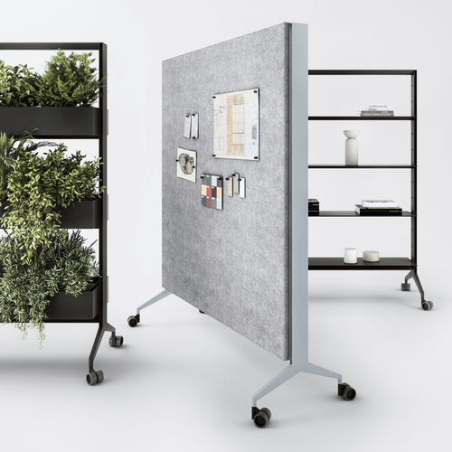Cloison mobile - ALINE WORK / J11 - ALIAS - en aluminium / professionnelle / de bureau