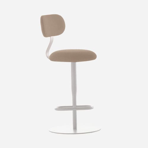 Chaise de bar contemporaine - ATLAS / 758 - ALIAS - d'intérieur / en tissu / en simili cuir