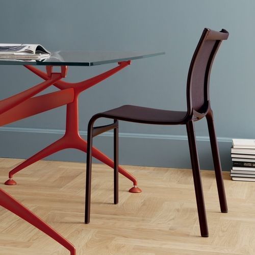 Chaise contemporaine - HIGHFRAME 40 / 416 - ALIAS - d'intérieur / en tissu / en cuir
