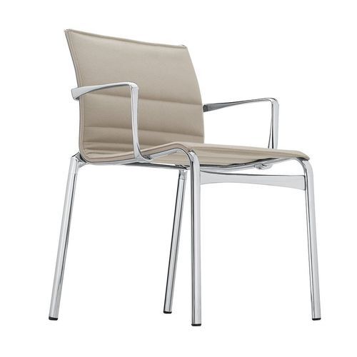 Chaise contemporaine - FRAME 52 / 459 - ALIAS - d'intérieur / en tissu / en cuir