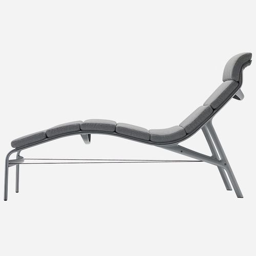 Chaise longue contemporaine - LONGFRAME SOFT / 414 - ALIAS - en tissu / en cuir / en simili cuir
