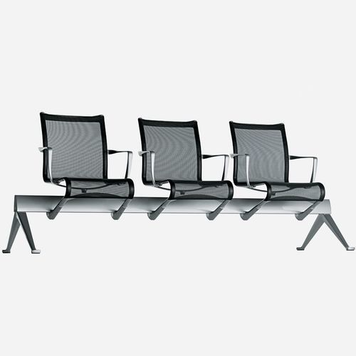 Sièges sur poutre en aluminium - FLOATINGFRAME / BA3 - ALIAS - en tissu / en cuir / en polyester