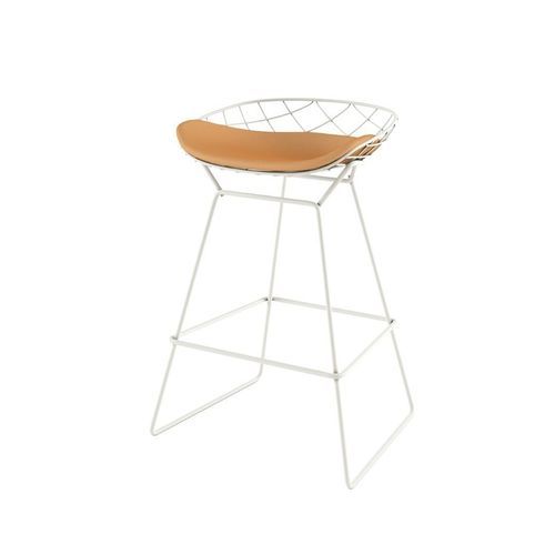 Tabouret de bar contemporain - KOBI / N02 - ALIAS - en cuir / en tissu / en simili cuir