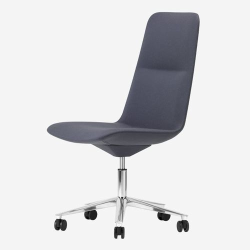Chaise de conférence contemporaine - SLIM MEDIUM 5 / 823 - ALIAS - d'intérieur / en tissu / en cuir