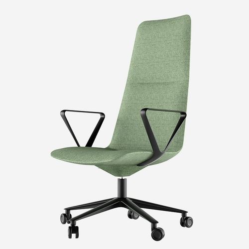 Chaise de conférence contemporaine - SLIM / 813 - ALIAS - d'intérieur / en tissu / en cuir