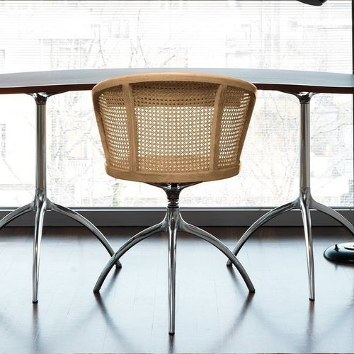 Chaise contemporaine - YOUNG LADY / 901 - ALIAS - d'intérieur / en tissu / en cuir